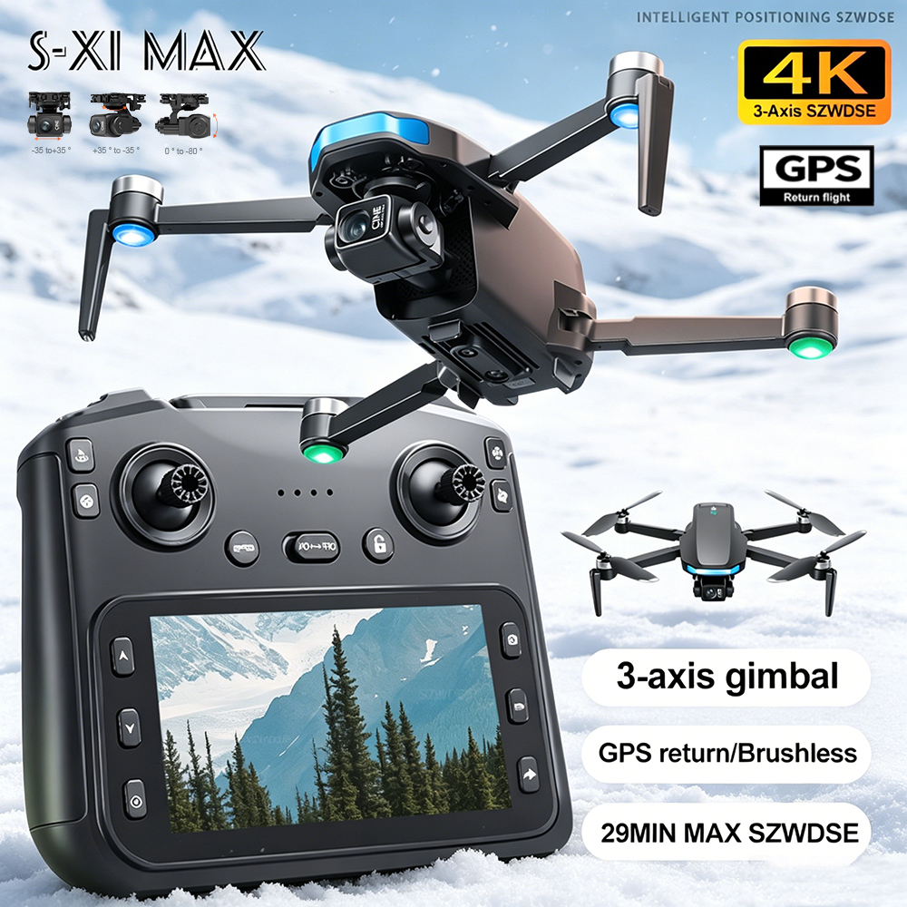 Drone Gimbal Case - New S-X1 MAX Drone GPS 8K