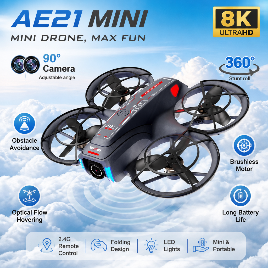 Introduction Drone GPS 8K Prof - Drone Gimbal Case ulasan dan harga