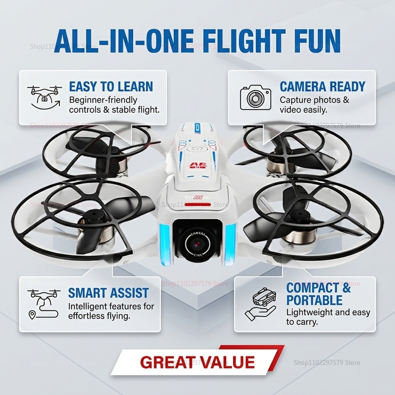 Introduction Drone GPS 8K Prof - Drone Gimbal Case ulasan dan harga
