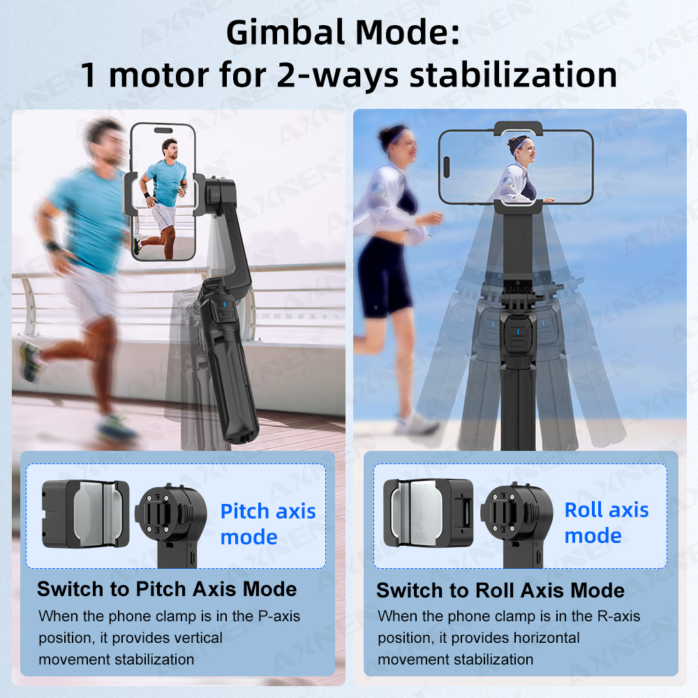 AXNEN HQ2-SE Smartphone Gimbal - Drone Gimbal For Gopro ulasan dan harga