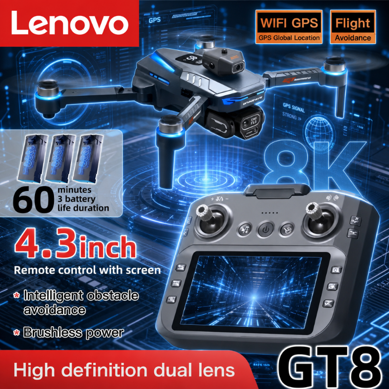 Lenovo GT8 8K Drone Profession - Drone Gimbal 2 Axis ulasan dan harga