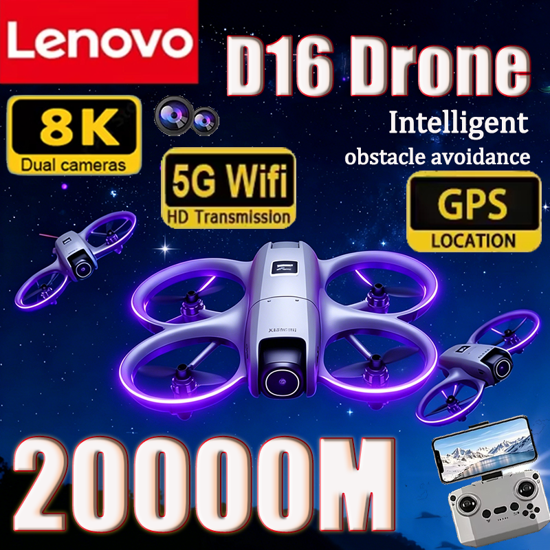 Lenovo 8K D16 GPS Drone Profes - Drone Gimbal Mount ulasan dan harga