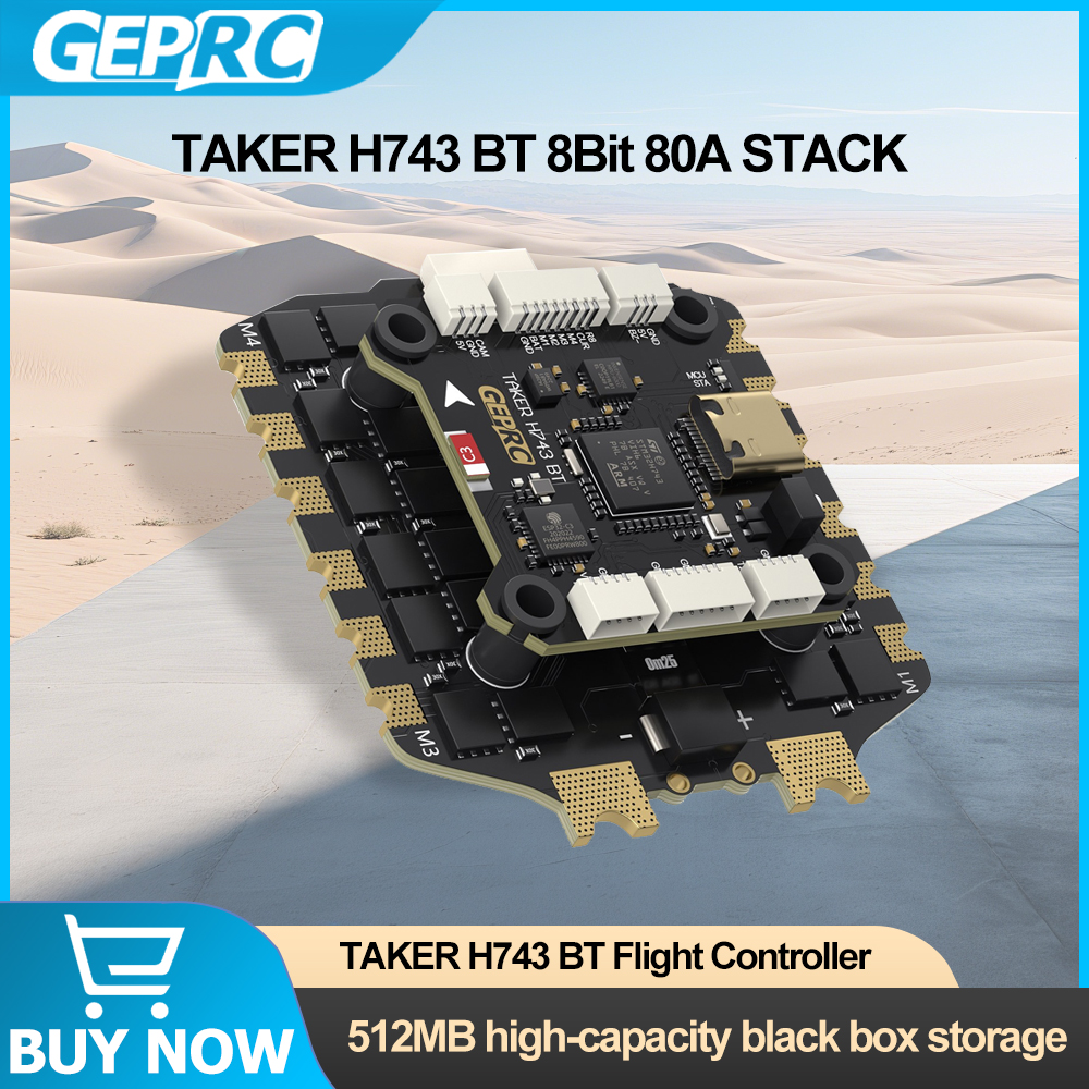 GEPRC TAKER H743 BT 8Bit 80A S - Drone Gimbal Controller ulasan dan harga