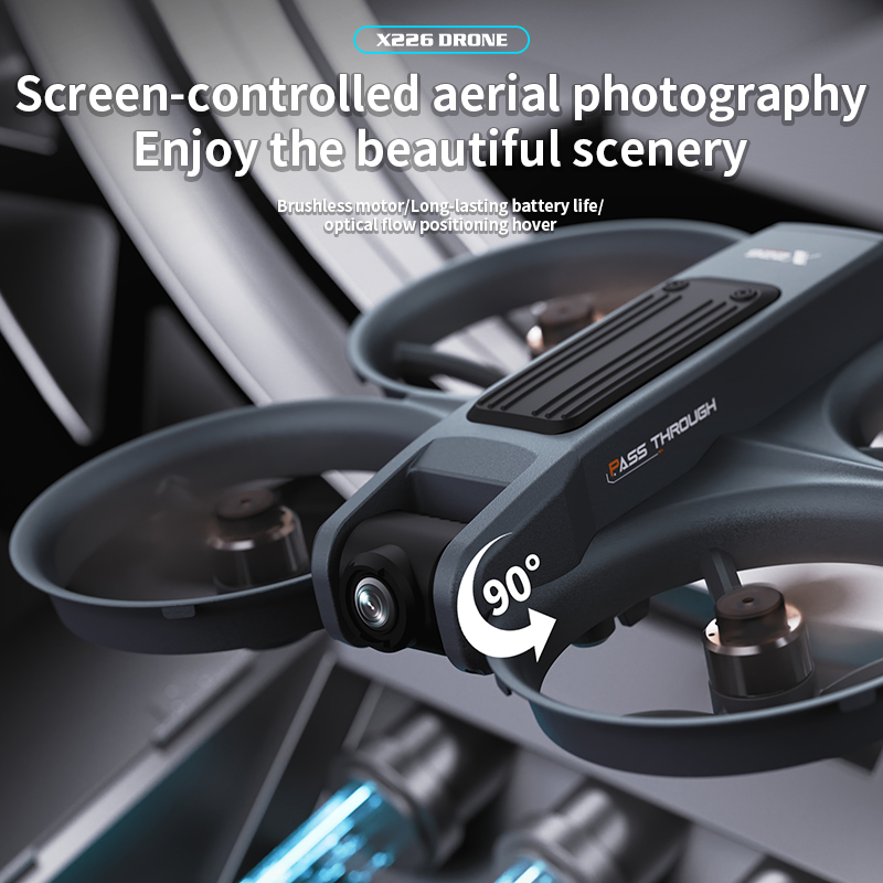 NEW X226 RC Drone 2.4G 5G WIFI - Drone Gimbal Brushless ulasan dan harga