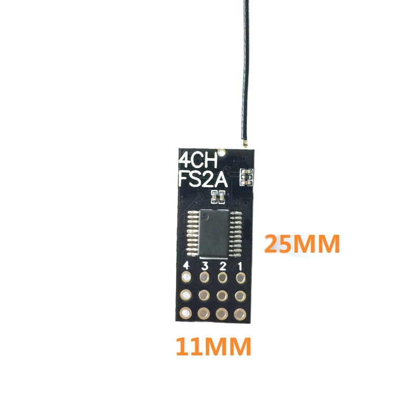 Flysky FS2A Mini Receiver 4CH  - Drone Gimbal Controller ulasan dan harga