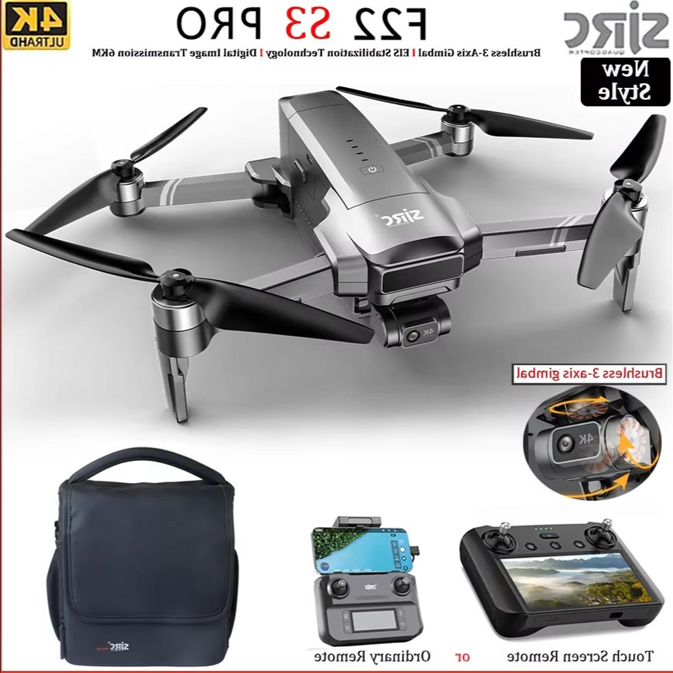 SJRC F22 S3 pro Foldable RC Qu - Drone Gimbal 3 Axis ulasan dan harga