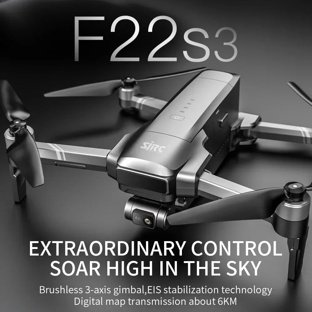 SJRC F22 S3 pro Foldable RC Qu - Drone Gimbal 3 Axis ulasan dan harga
