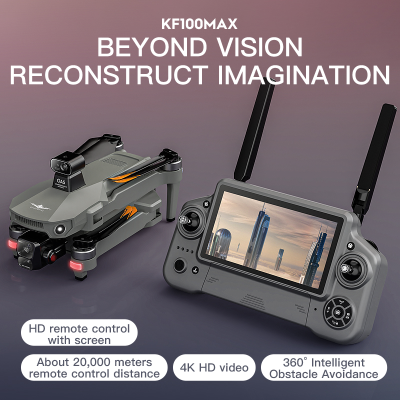 SJRC KF100 MAX 8K UHD Photo HD - Drone Gimbal Case ulasan dan harga