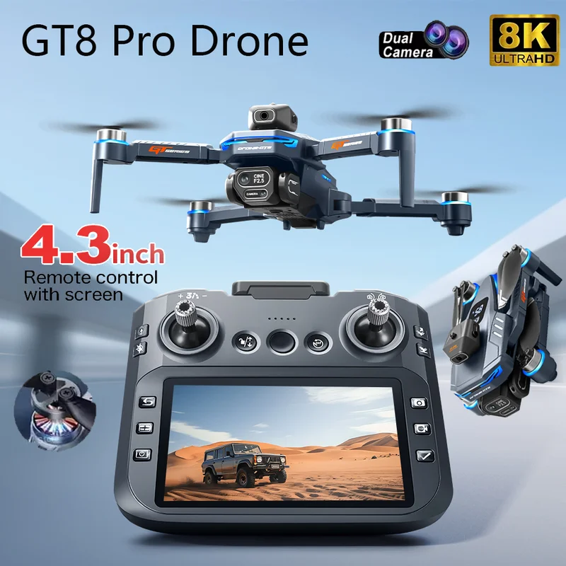 2026 New GT8 Drone GPS 8K Prof - Drone Gimbal Case ulasan dan harga
