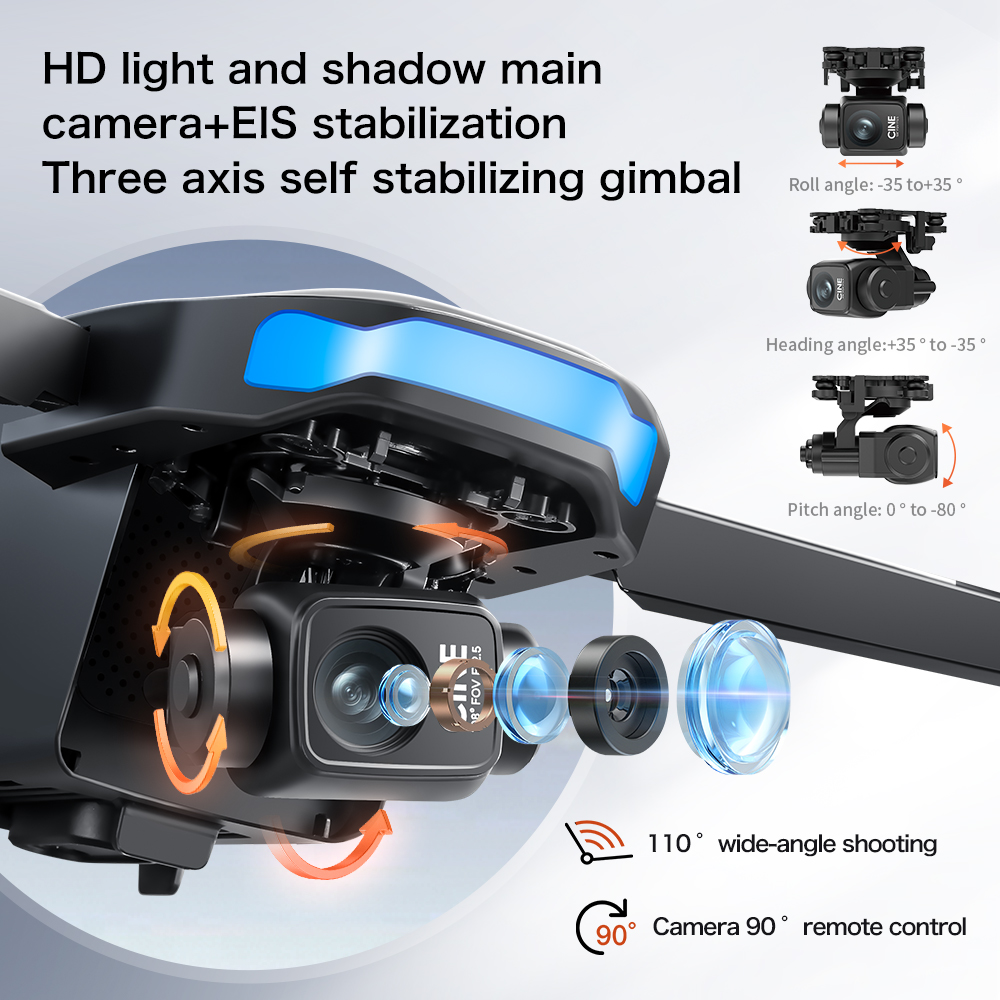 New S-X1 MAX Drone GPS 8K Prof - Drone Gimbal Case ulasan dan harga