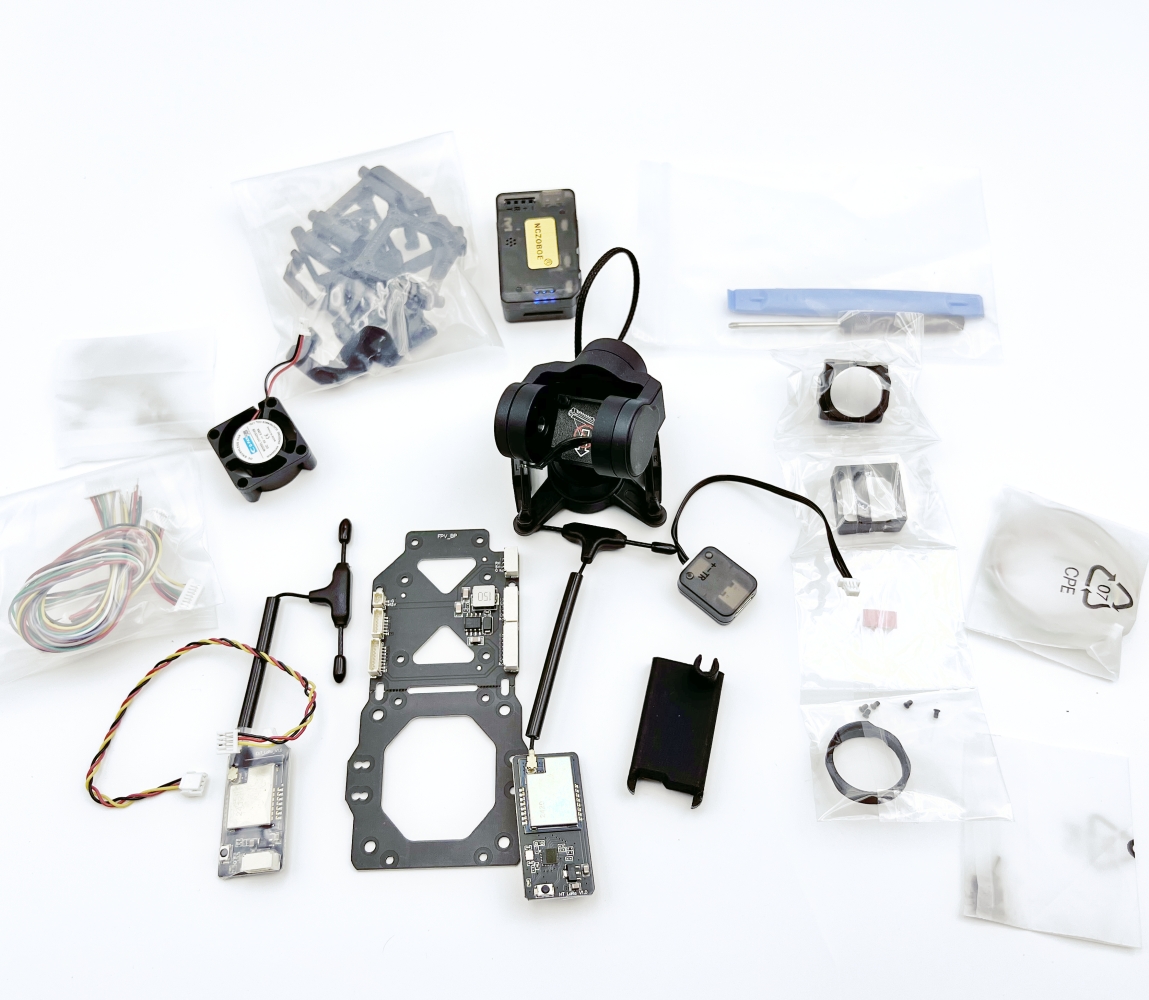 NCZOBOE C-20T 3-Axis FPV Gimba - Drone Gimbal 3 Axis ulasan dan harga
